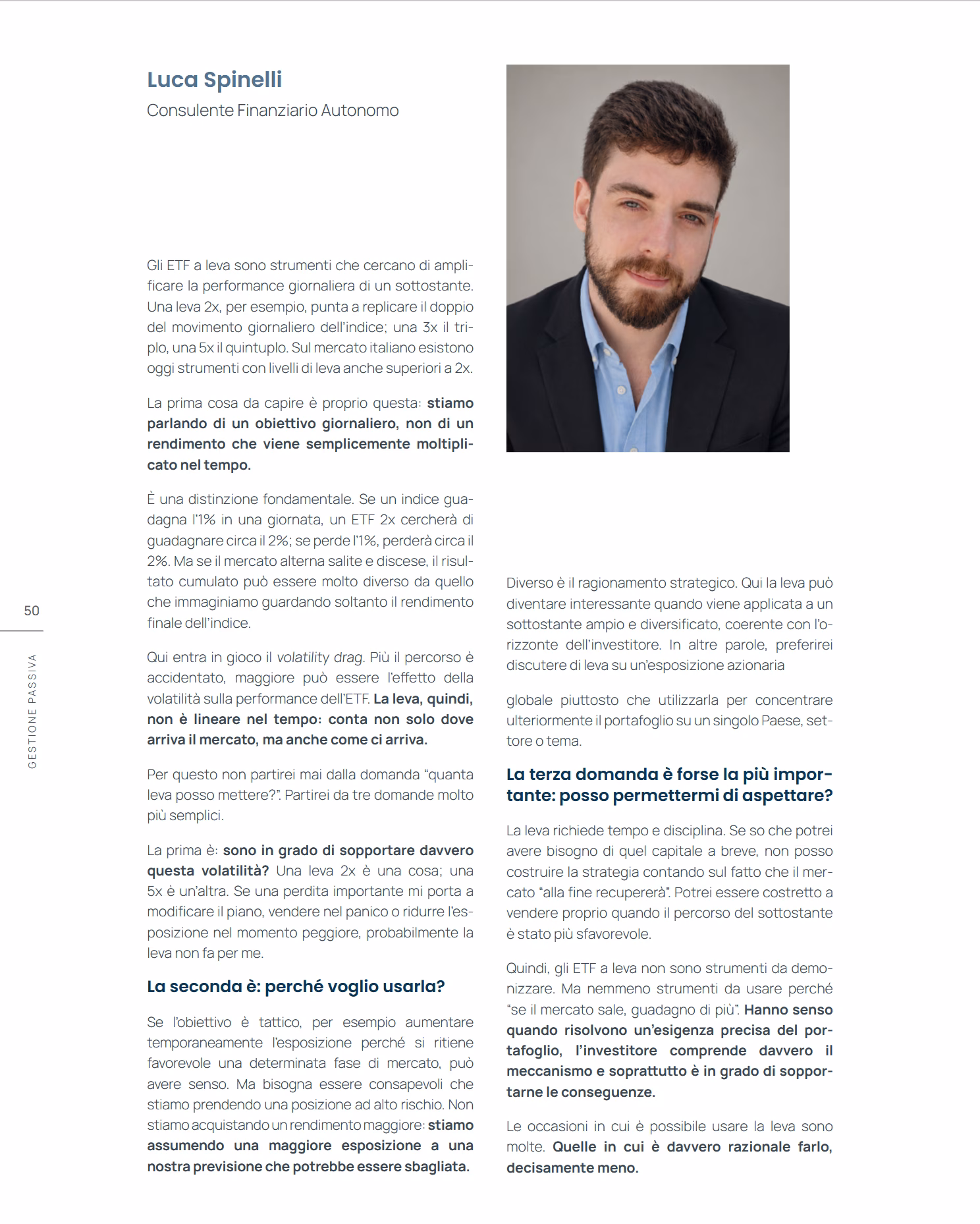 il mio intervento su rankiapro a tema etf a leva